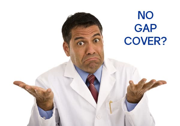 gap cover doctor shrugging