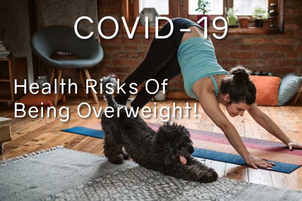 informed healthcare solutions obesity health risks coronavirus dog and lady keeping fit