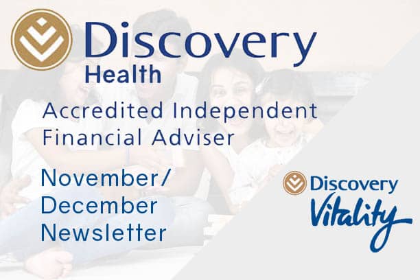 informed healthcae solutions discovery newsletter november-december 2020 accredited financial advisor vitality