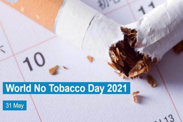 world no smoking day may 31 2021