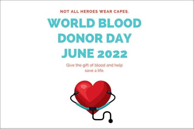 world blood donor day june 2022 newsletter