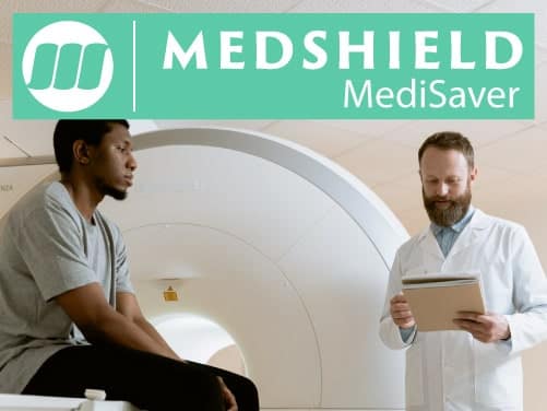 medshield medisaver options and benefits male doctor with male patient mri scanner