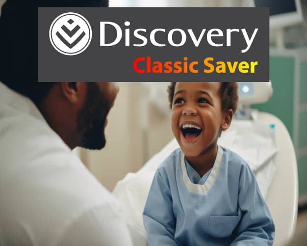 discovery classic saver options and benefits hospital plan with savings doctor with smiling boy