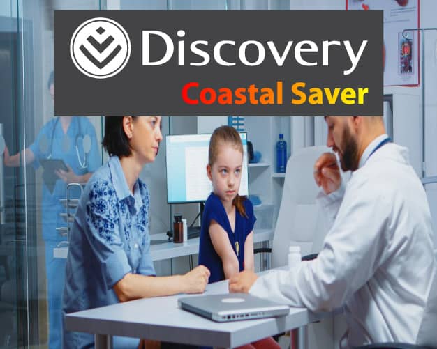 discovery coastal saver options and benefits hospital plan with savings doctor consulting with mother and child