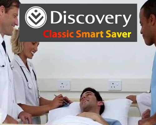 discovery classic smart saver options and benefits hospital plan with savings logo doctors with patient