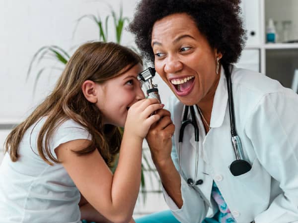 free discovery gap cover quotes little girl with woman doctor having fun